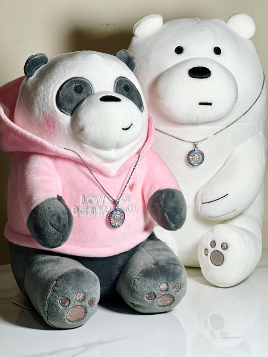 Aurora Wheel Necklace Pendant