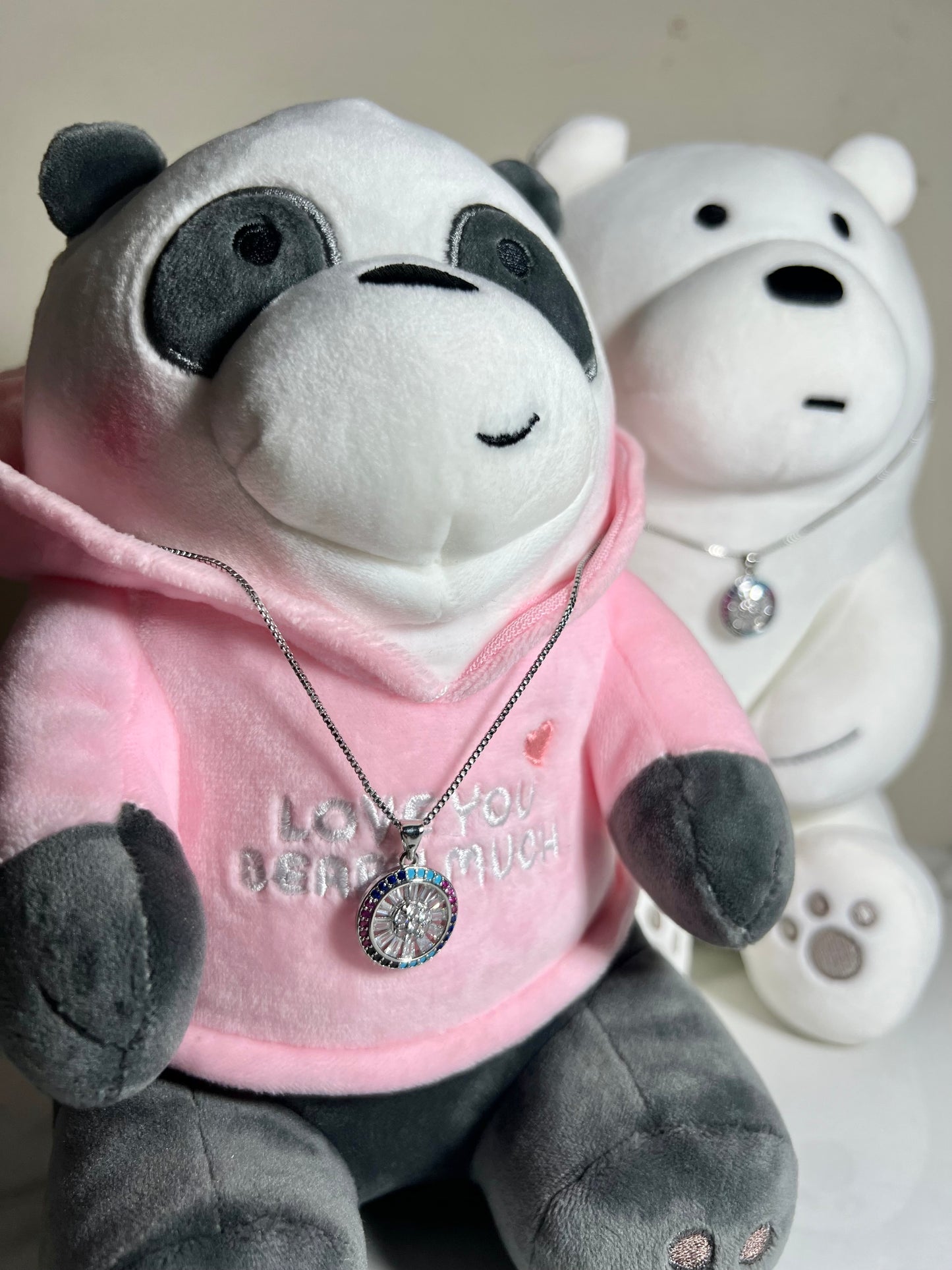 Aurora Wheel Necklace Pendant