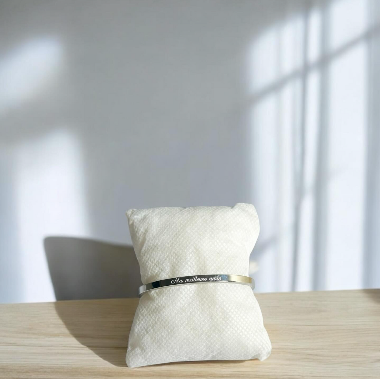 Silver Handcuff Bangle – Ma Marraine Adorée