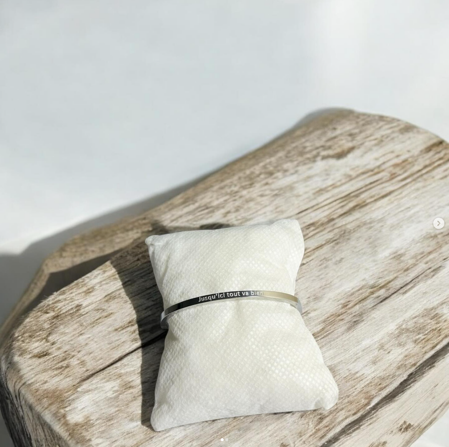 Silver Handcuff Bangle – So Far, So Good